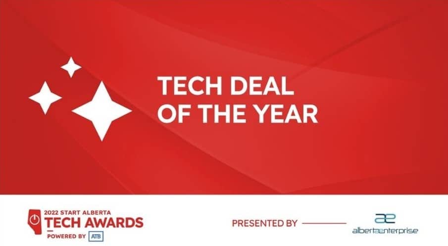 2022 Start Alberta Tech Awards - Tech deal of year
