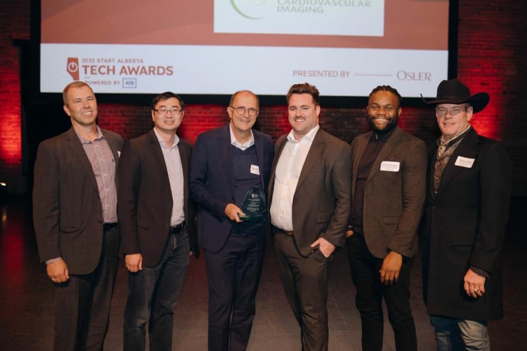 Start Alberta Tech Awards -Circle Cardiovascular wins Most Significant Tech Transaction