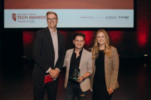 Start Alberta Tech Awards - Julian Mulia Goycoolea wins most promising entrepreneur