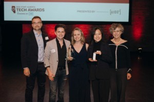 Start Alberta Tech Awards - NanoTess wins The A100 One to Watch