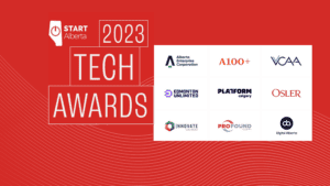 2023 Start Alberta Tech Awards award winners