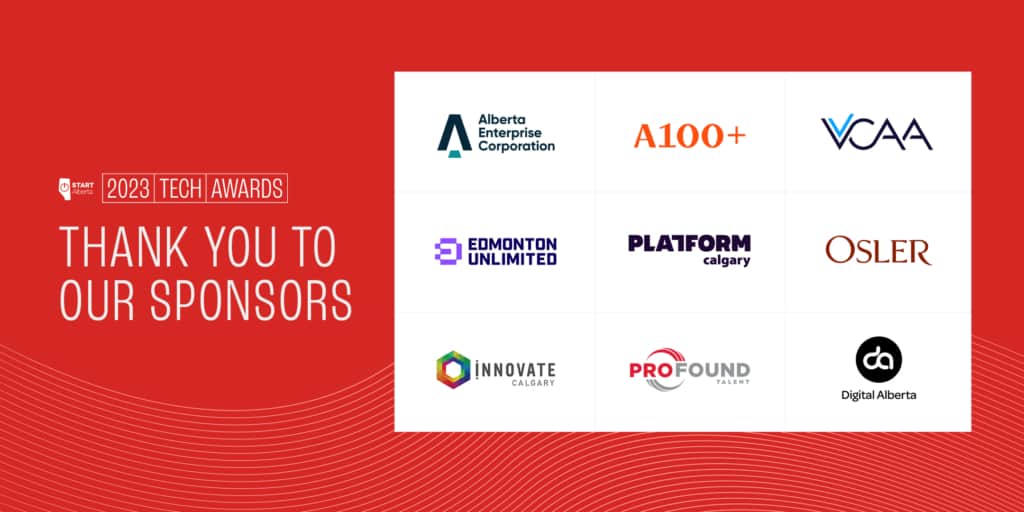 Thank you to the 2023 Tech Awards sponsors