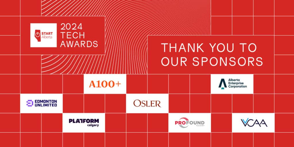 2024 Start Alberta Tech Awards Sponsors